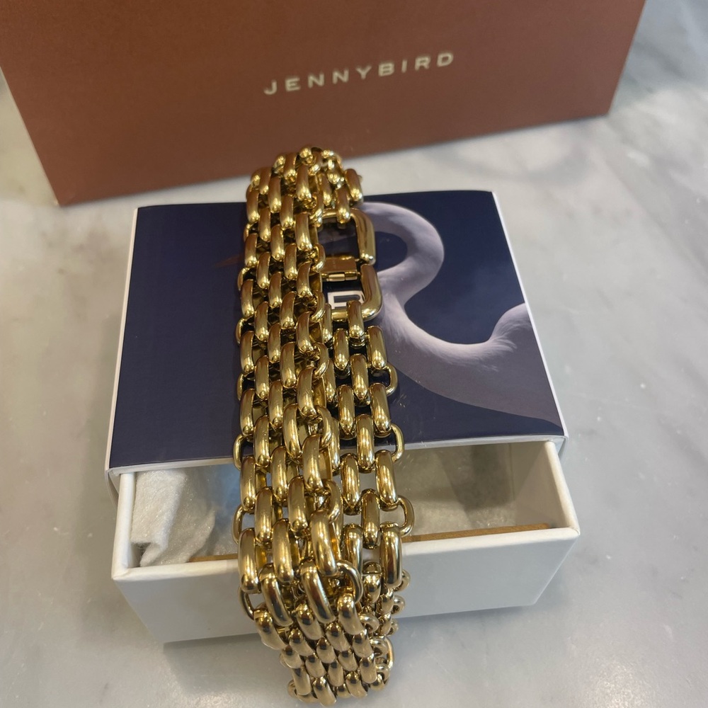 🌿authentic $278 New in box Jenny Bird Penelope choker with all packaging - Picture 11 of 12